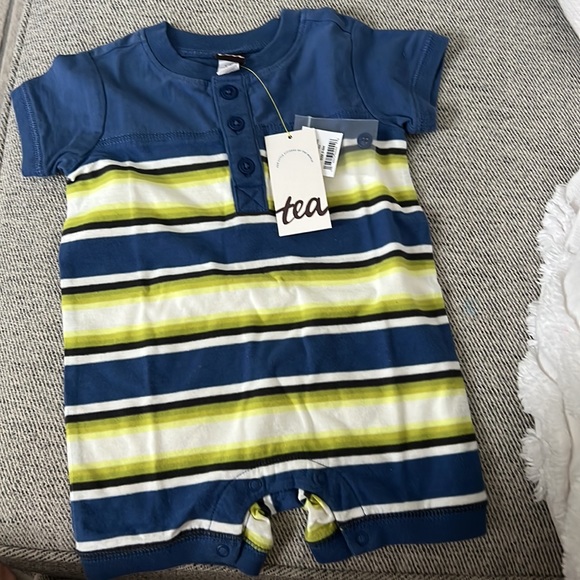 2 new summer soft rompers - Picture 2 of 2